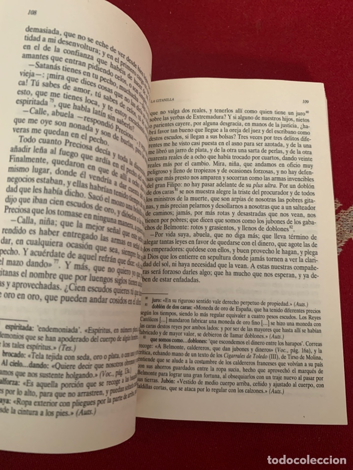 Libros de segunda mano: Novelas ejemplares. Tomo I. Miguel de Cervantes. - Foto 6