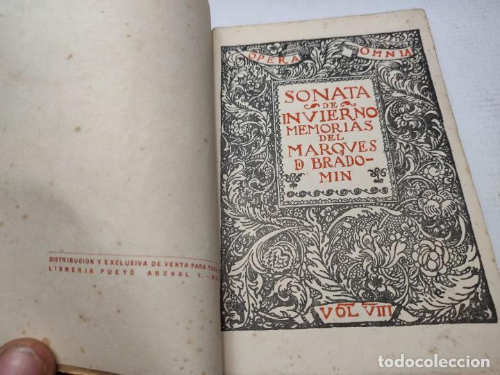 Libros de segunda mano: Libro Sonata de Invierno Opera Omnia de Valle Incl&aacute;n 1941 - Foto 3
