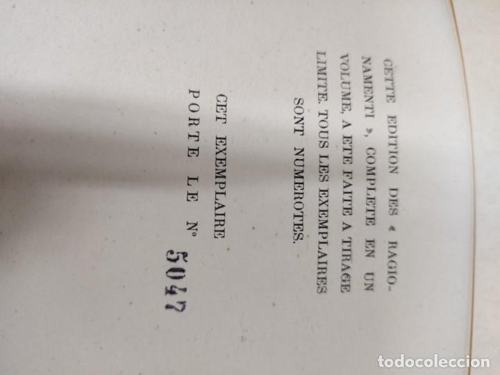 Libros de segunda mano: Les Racionamenti. LAretin. - Foto 9