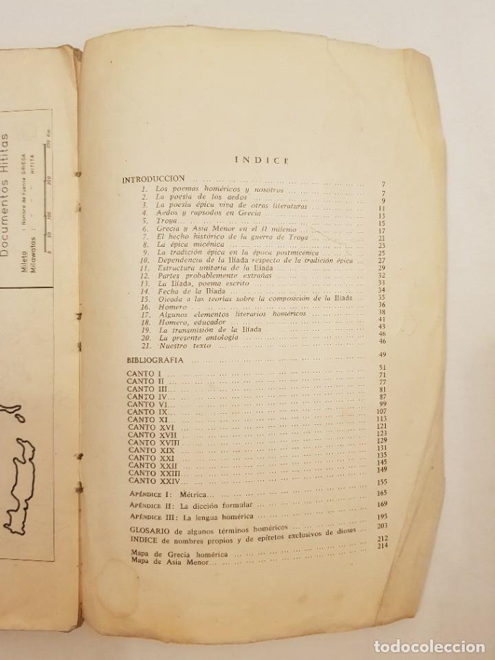 Libros de segunda mano: Antolog&iacute;a de la &rdquo;Il&iacute;ada&rdquo;. Homero. - Foto 8