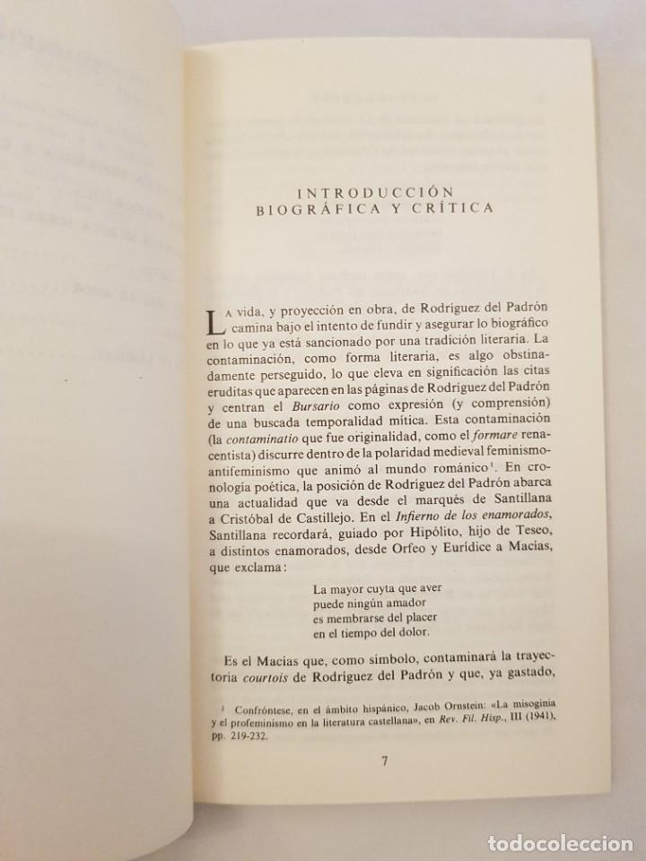 Libros de segunda mano: Siervo libre de amor. Juan Rodr&iacute;guez del Padr&oacute;n. - Foto 5