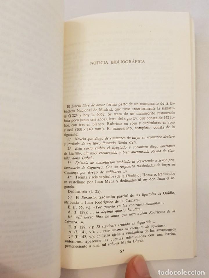 Libros de segunda mano: Siervo libre de amor. Juan Rodr&iacute;guez del Padr&oacute;n. - Foto 6