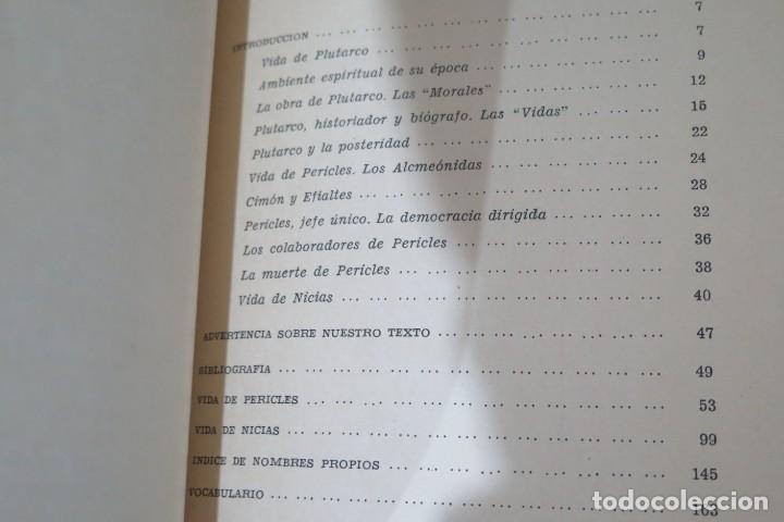 Libros de segunda mano: VIDAS DE PERICLES Y NICIAS. PLUTARCO - Foto 2