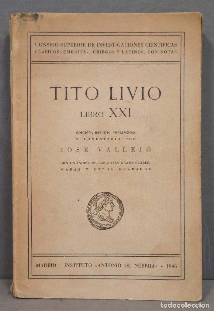 Libros de segunda mano: TITO LIVIO. LIBRO XXI - Foto 1