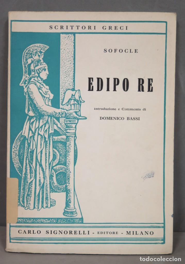 Libros de segunda mano: EDIPO RE. BASSI DOMENICO. SOFOCLE - Foto 1