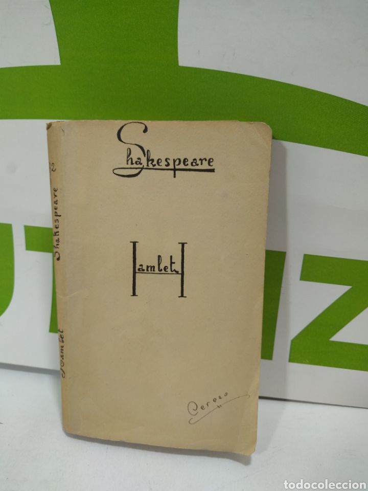 Libros de segunda mano: Shakespeare. Hamlet. Biblioteca universal. 1911. - Foto 1