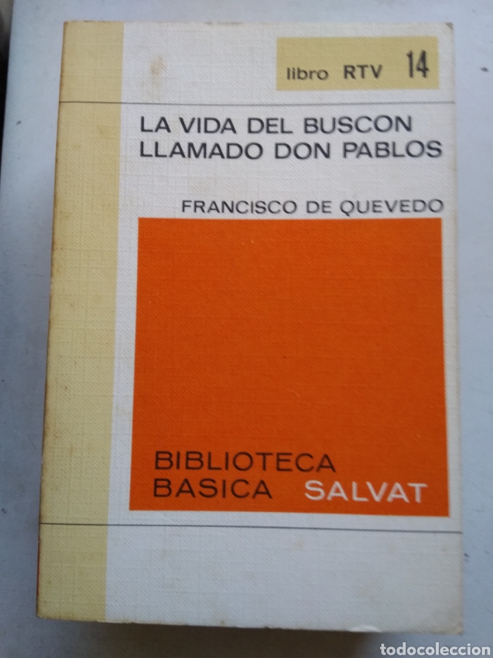 Libros de segunda mano: LA VIDA DEL BUSCON LLAMADO DON PABLOS/FRANCISCO DE QUEVEDO - Foto 1