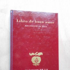 Libros de segunda mano: LIBRO DEL BUEN AMOR ARCIPRESTE DE HITA CLÁSICOS DE LA LITERATURA ESPAÑOLA. Lote 313847253
