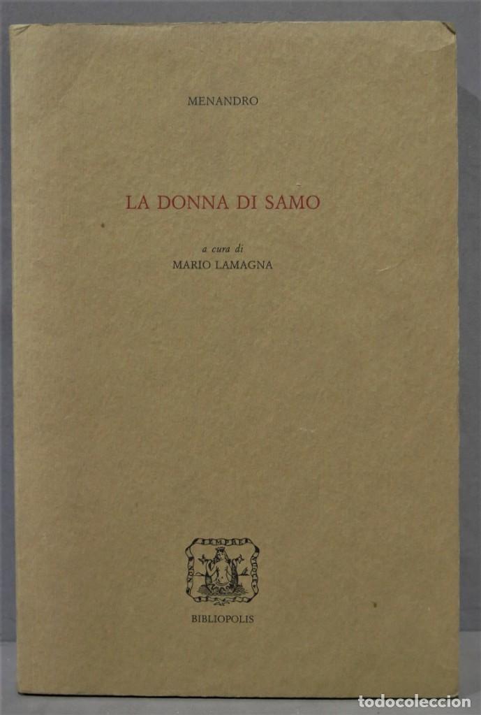 Libros de segunda mano: La donna di Samo. MENANDRO - Foto 1