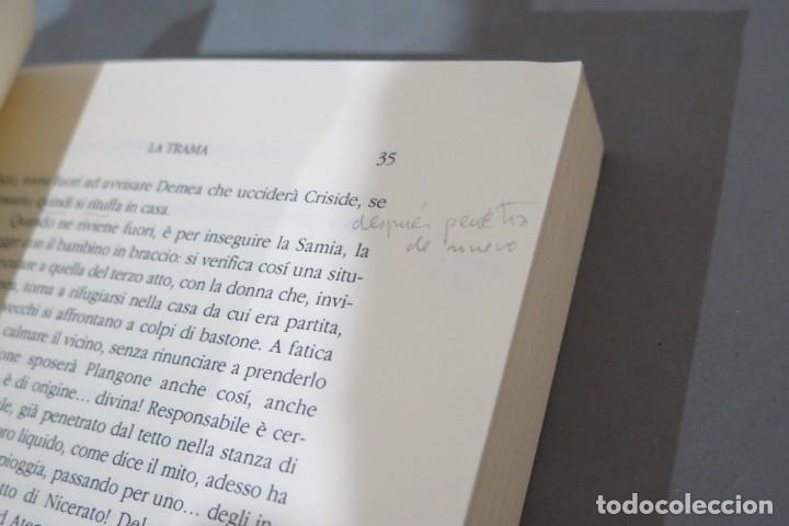 Libros de segunda mano: La donna di Samo. MENANDRO - Foto 2
