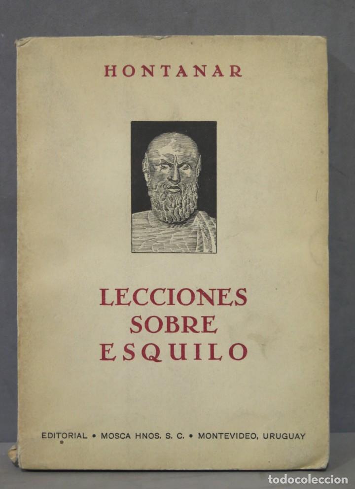 Libros de segunda mano: LECCIONES SOBRE ESQUILO. Hontanar - Foto 1