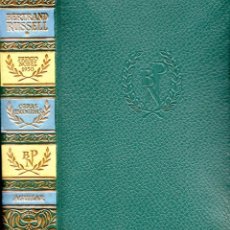 Libros de segunda mano: BERTRAND RUSSELL, OBRAS ESCOGIDAS - BIBLIOTECA PREMIOS NOBEL - ED. AGUILAR 1956. Lote 314409148