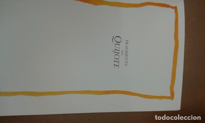 Libros de segunda mano: Fragments del QUIJOTE Generalitat de Catalunya - Foto 2