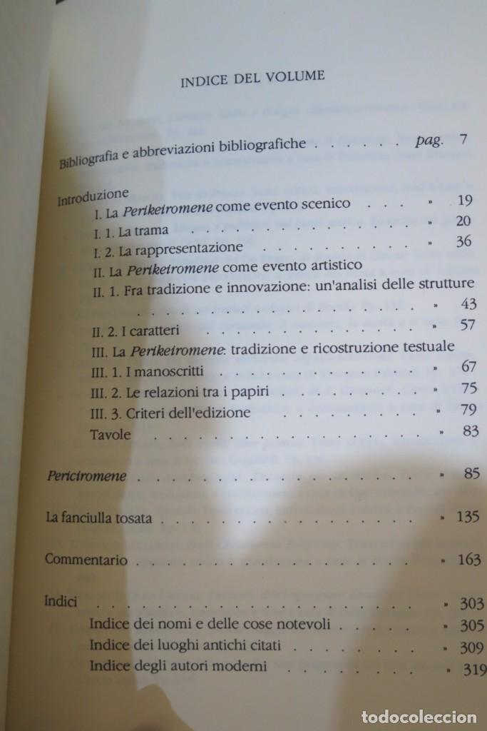 Libros de segunda mano: LA FANCIULLA TOSATA. MENANDRO - Foto 3