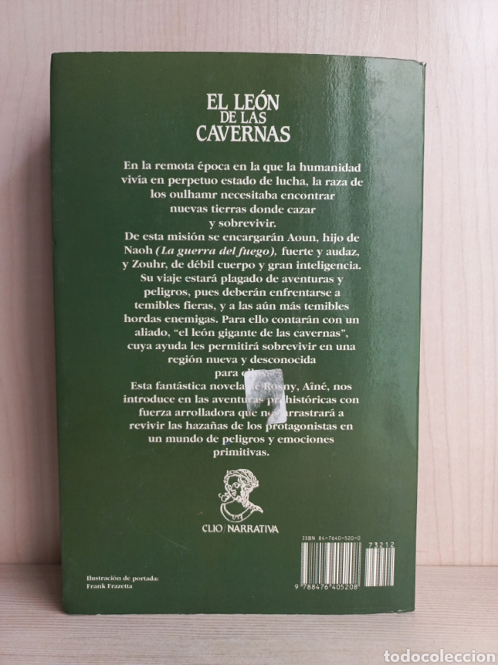 Libros de segunda mano: El le&oacute;n de las cavernas. Rosny Aine. Edaf, 1991. - Foto 4