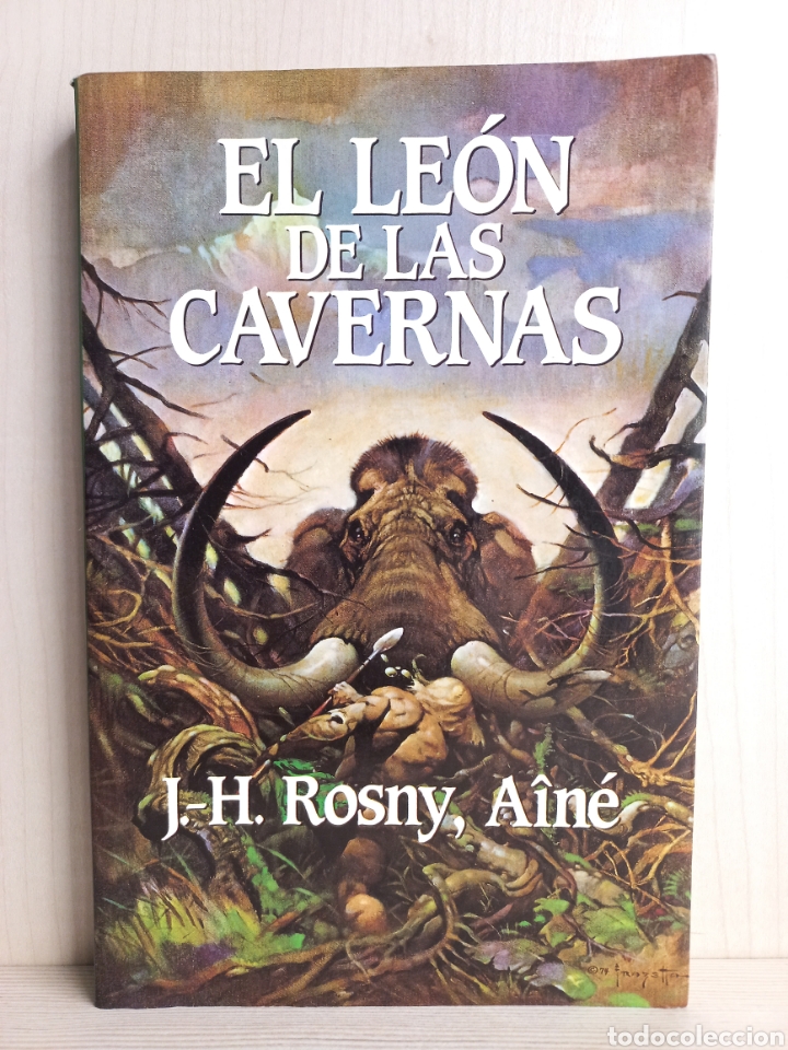 Libros de segunda mano: El le&oacute;n de las cavernas. Rosny Aine. Edaf, 1991. - Foto 1