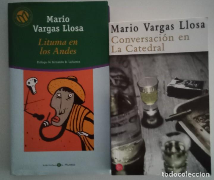 Libros de segunda mano: MARIO VARGAS LLOSA CONVERSACIONES EN LA CATEDRAL Y LITUMA EN LOS ANDES - Foto 1