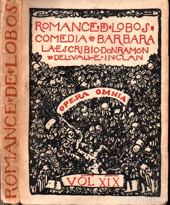 Libros de segunda mano: VALLE INCL&Aacute;N : ROMANCE DE LOBOS (R&Uacute;A NUEVA, 1942) - Foto 1
