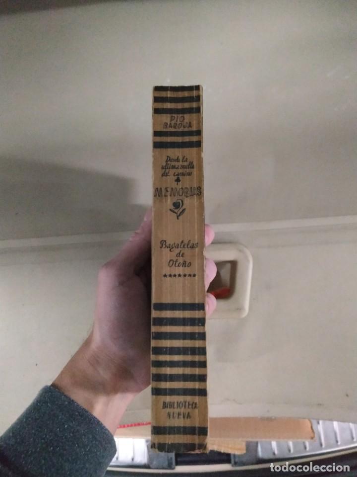 Libros de segunda mano: Bagatelas de Oto&ntilde;o - P&iacute;o Baroja. Biblioteca Nueva. - Foto 3