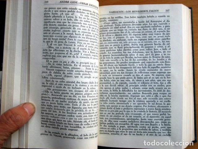 Libros de segunda mano: Obras escogidas, de Andre Gide - Foto 4