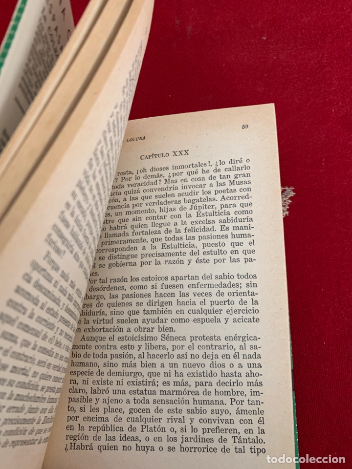 Libros de segunda mano: Elogio de la locura. Erasmo de Rotterdam. - Foto 7