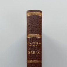 Libros de segunda mano: SANTA TERESA DE JESÚS - OBRAS - CLÁSICOS VERGARA - 1969
