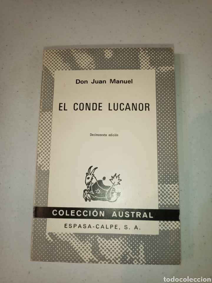 Libros de segunda mano: El conde lucanor colecci&oacute;n austral - Foto 1