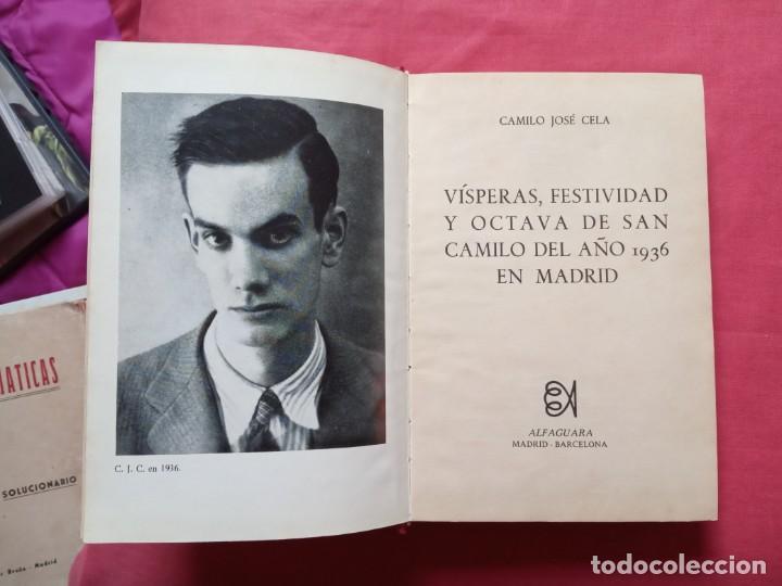 Libros de segunda mano: CAMILO JOS&Eacute; CELA - SAN CAMILO, 1936 - 1969 - Foto 4
