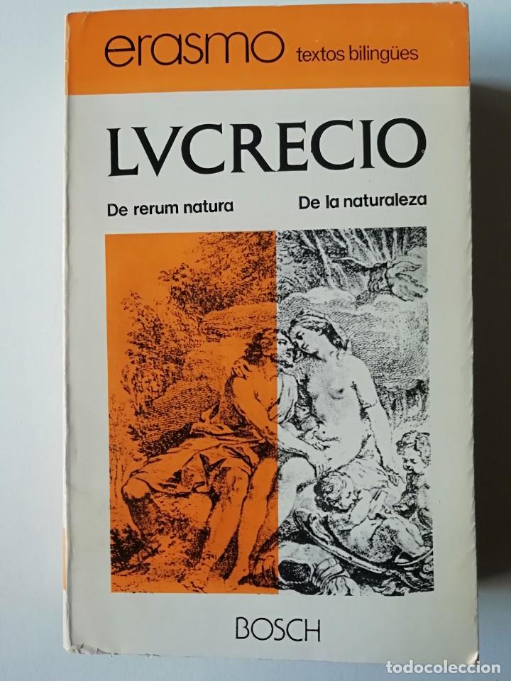 de rerum natura - de la naturaleza (ed. bilingü - Buy Used books about  classical literature on todocoleccion
