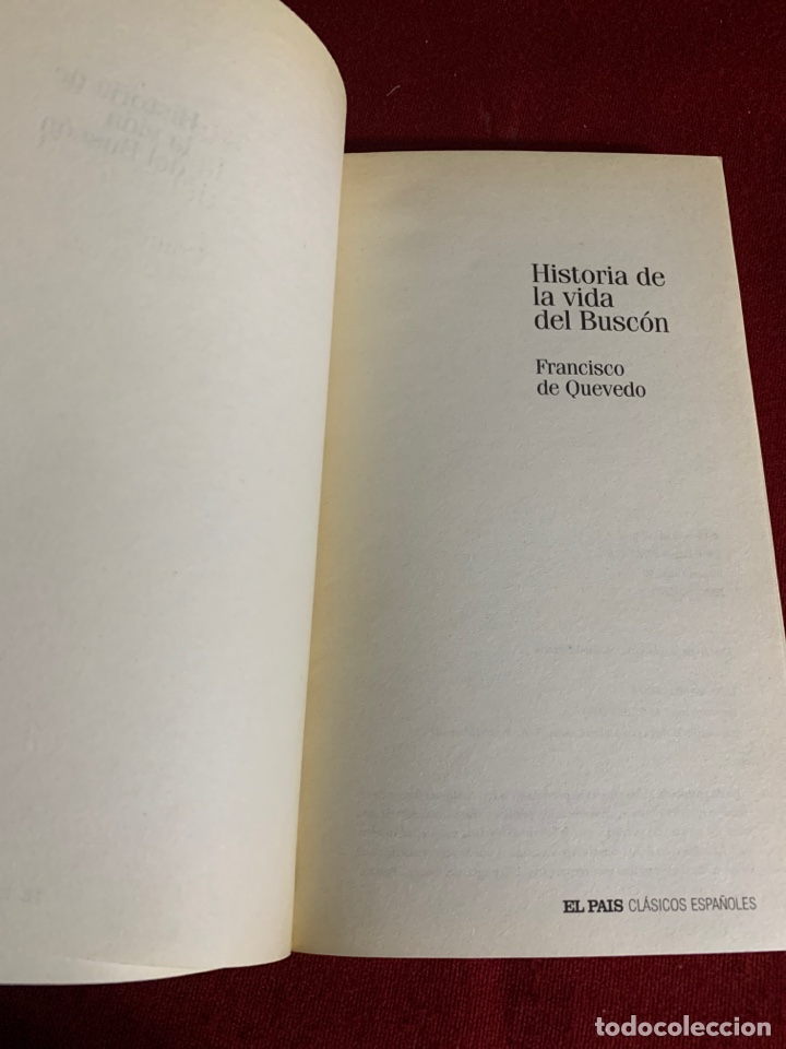 Libros de segunda mano: Historia de la vida del busc&oacute;n. Francisco de Quevedo. - Foto 5
