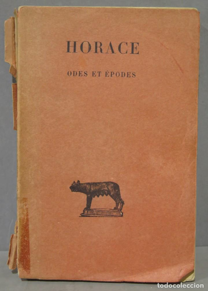 Libros de segunda mano: Odes et &eacute;podes. HORACE - Foto 1