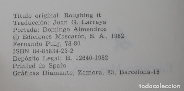 Libros de segunda mano: Pasando Fatigas - Mark Twain - Ediciones Mascar&oacute;n (1982) - Foto 4