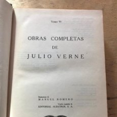 Libros de segunda mano: JULIO VERNE. OBRAS COMPLETAS TOMO VI. EDITORIAL ALBATROS.