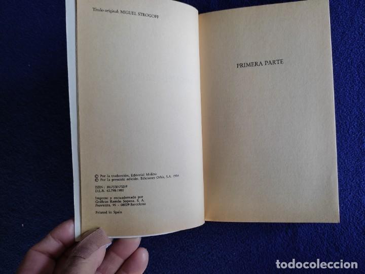 Libros de segunda mano: Miguel Strogoff Julio Verne Ediciones Orbis 1985 - Foto 5