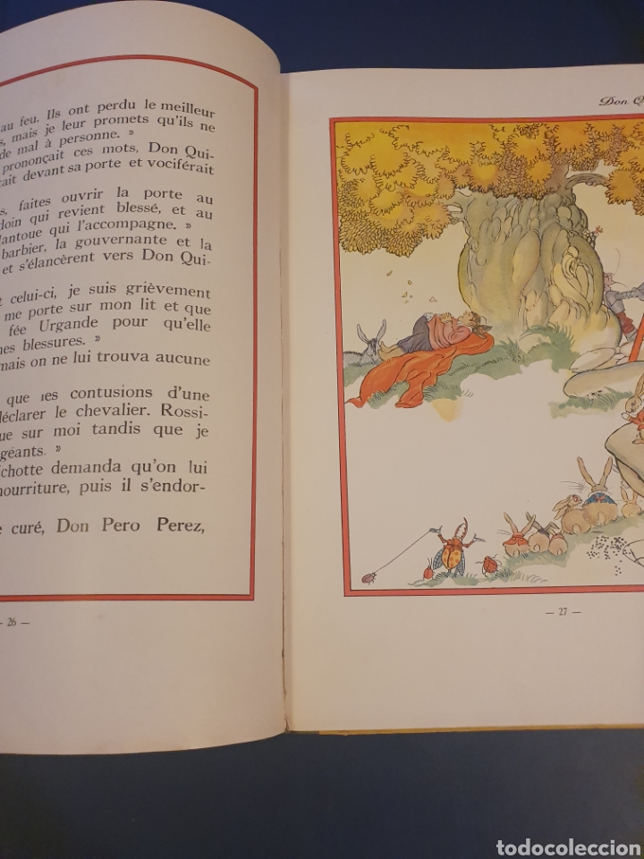 Libros de segunda mano: DON QUICHOTTE LIBRAIRIE HACHETTE PARIS EN FRANC&Eacute;S A&Ntilde;O 1929 - Foto 6