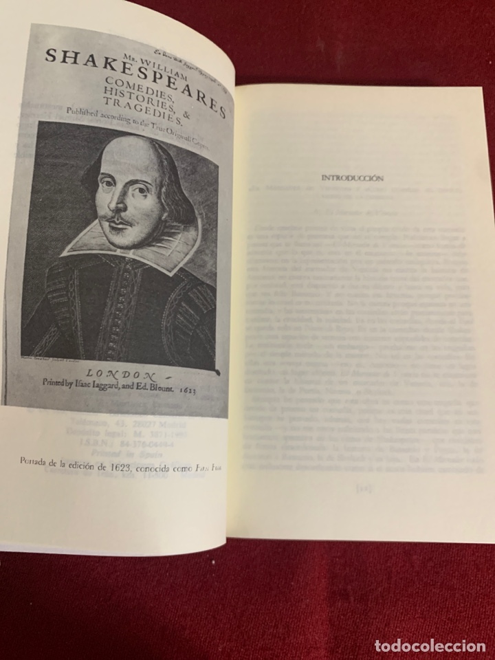 Libros de segunda mano: El Mercader de Venecia / Como gust&eacute;is. William Shakespeare. - Foto 5