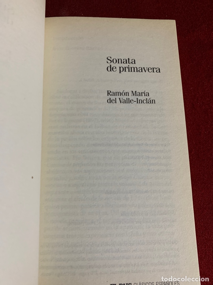Libros de segunda mano: Sonata de primavera. Ram&oacute;n Mar&iacute;a del Valle-Incl&aacute;n. - Foto 5