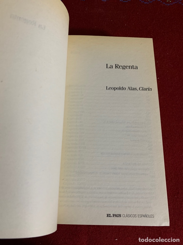 Libros de segunda mano: La regenta. Leopoldo Alas, Clar&iacute;n. - Foto 4