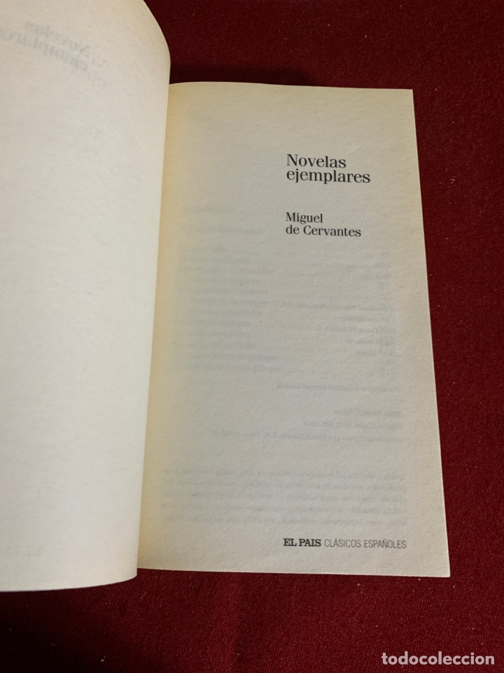 Libros de segunda mano: Novelas ejemplares. Miguel de Cervantes - Foto 4