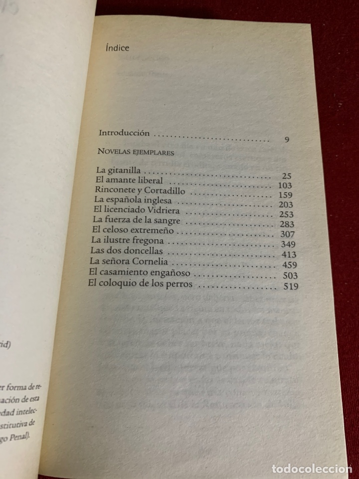 Libros de segunda mano: Novelas ejemplares. Miguel de Cervantes - Foto 5
