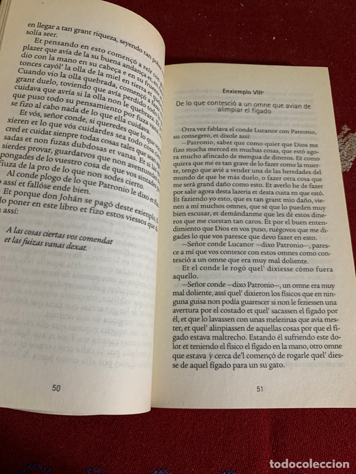 Libros de segunda mano: El conde Lucanor. Don Juan Manuel. - Foto 10