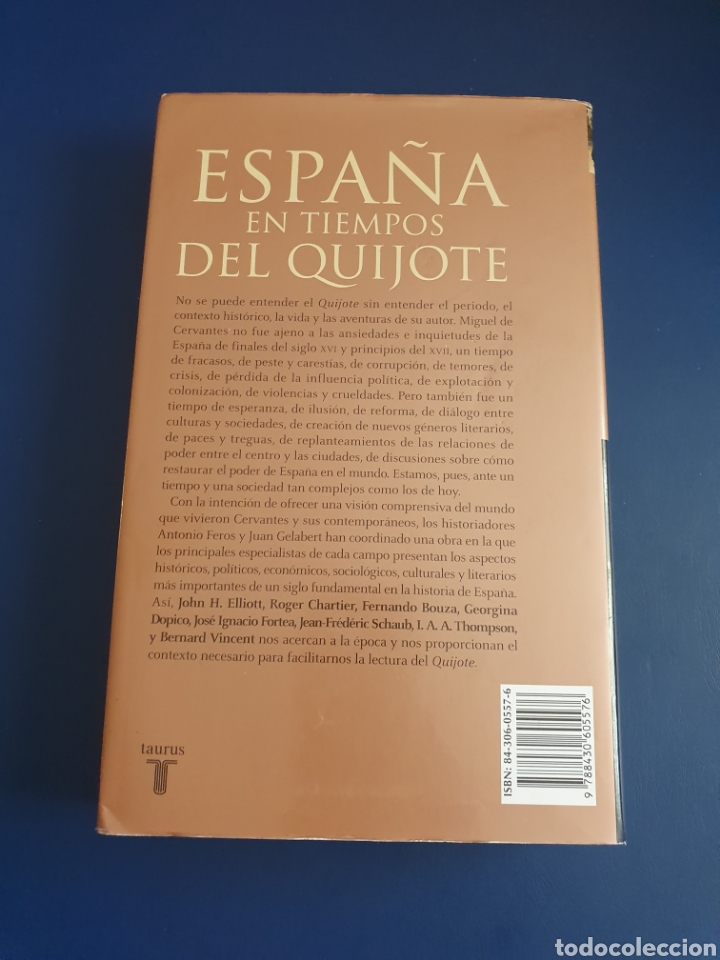 Libros de segunda mano: ESPA&Ntilde;A EN TIEMPOS DEL QUIJOTE VVAA TAURUS A&Ntilde;O 2004 - Foto 2