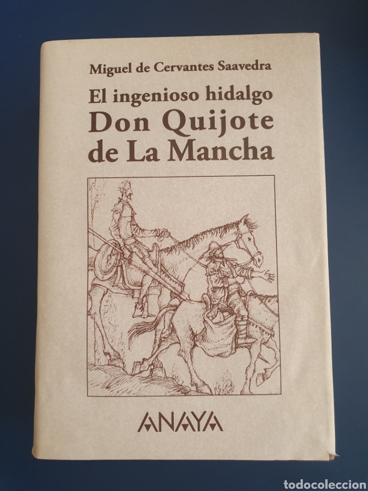 Second hand books: DON QUIJOTE DE LA MANCHA CERVANTES ANAYA PRIMERA EDICI&Oacute;N 2005