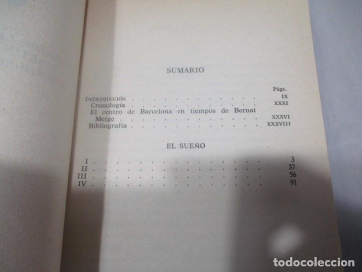 Libros de segunda mano: BERNAT METGE El sue&ntilde;o W11025 - Foto 2