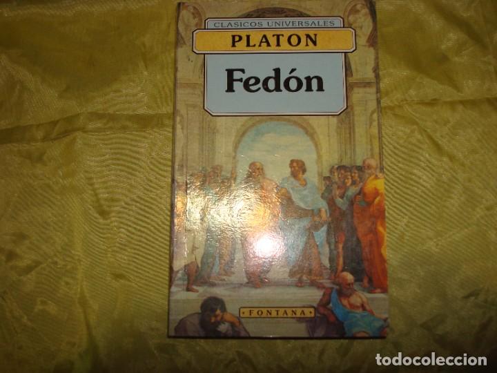Libros de segunda mano: PLATON. FEDON. EDICOMUNICACION, 1997 - Foto 1