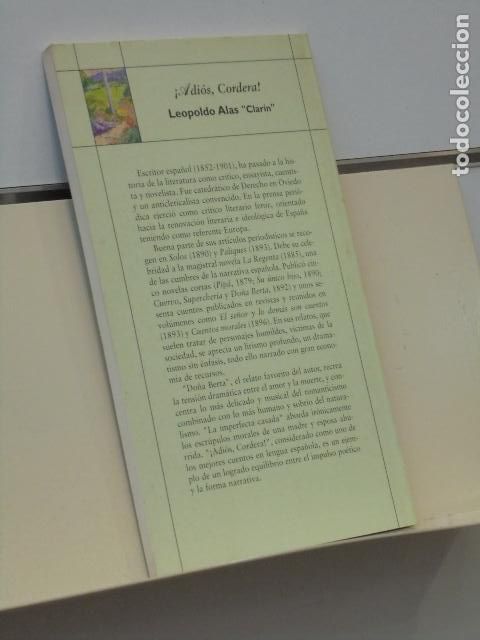 Libros de segunda mano: &iexcl;ADIOS CORDERA! LEOPOLDO ALAS CLARIN - BIBLIOTEX - Foto 2