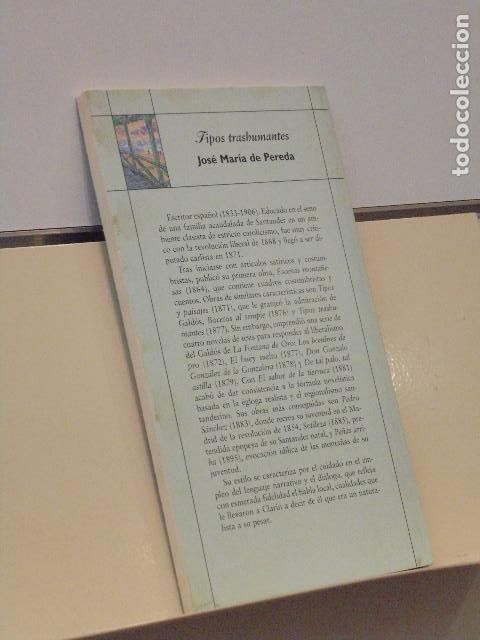 Libros de segunda mano: TIPOS TRASHUMANTES JOSE MARIA DE PEREDA - BIBLIOTEX - Foto 2
