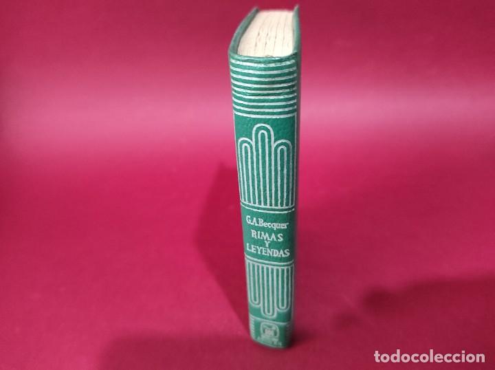 Libros de segunda mano: RIMAS y LEYENDAS - G.A. Becquer / Colecci&oacute;n Crisol N&deg; 270 - Foto 2