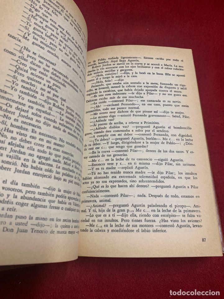Libros de segunda mano: Por qui&eacute;n doblan las campanas. Ernest Hemingway. - Foto 5
