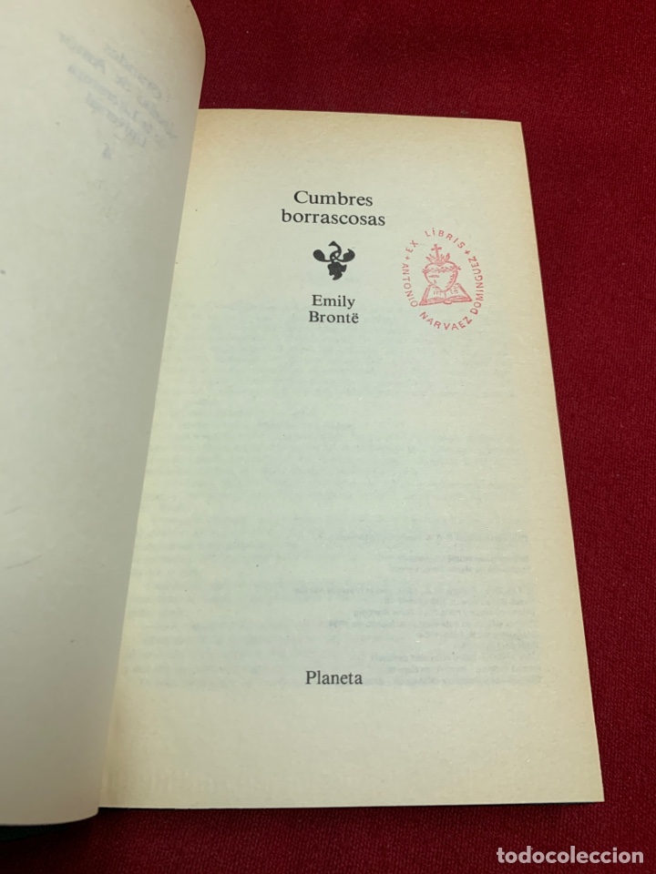 Libros de segunda mano: Cumbres borrascosas. Emily Bront&eacute;. - Foto 4